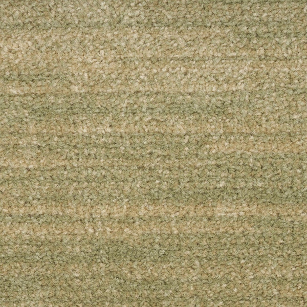 HomeRoots 9' Green and Gold Abstract Area Rug – Modern Geometric Design for Indoor & Outdoor Spaces, Durable & Stylish 573196