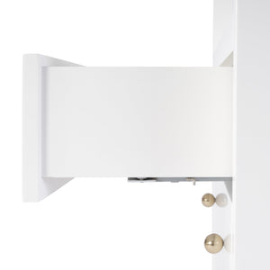 Butler Specialty Nora 28 In. W Rectangular Nightstand With 2 Drawers And Open Shelf For Elegant Storage Solutions White Acacia Solids,Acacia Veneers,Mdf,Pine Solids 5732304-butler