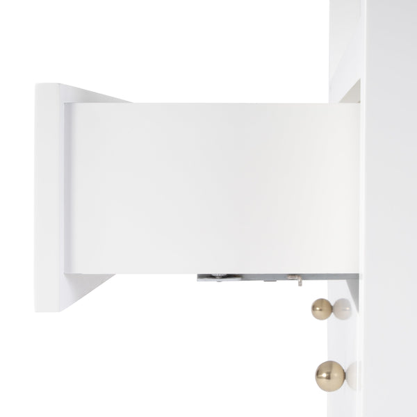 Butler Specialty Nora 28 In. W Rectangular Nightstand With 2 Drawers And Open Shelf For Elegant Storage Solutions White Acacia Solids,Acacia Veneers,Mdf,Pine Solids 5732304-butler