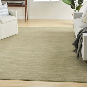 HomeRoots 12' X 15' Green and Gold Abstract Area Rug - Durable, Stylish, Indoor/Outdoor Design for Versatile Spaces 573241