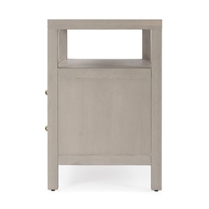 Butler Specialty Nora 28 In. W Rectangular Nightstand With 2 Drawers And Open Shelf For Elegant Storage Solutions Taupe Acacia Solids,Acacia Veneers,Mdf,Pine Solids 5732450-butler