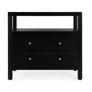 Butler Specialty Nora 28 In. W Rectangular Nightstand With 2 Drawers And Open Shelf For Elegant Storage Solutions Coffee Acacia Solids,Acacia Veneers,Mdf,Pine Solids 5732451-butler