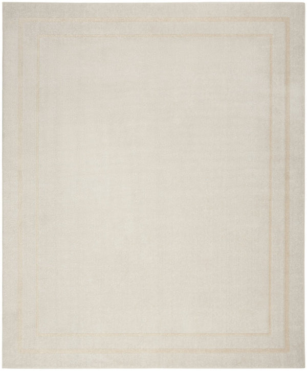 HomeRoots 10' Ivory and Gold Area Rug - Elegant Indoor/Outdoor Design, Durable, Easy Care for High Traffic Areas 573246