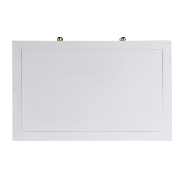 Nora 28" 2 Drawer Wood Nightstand 5732477 White Butler Specialty