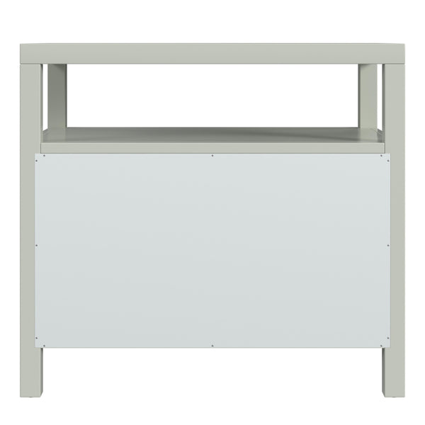 Butler Specialty Nora 28 In. W Rectangular Nightstand With 2 Drawers And Open Shelf For Elegant Storage Solutions Green Acacia Solids,Acacia Veneers,Mdf,Pine Solids 5732480-butler