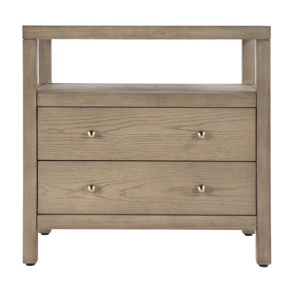 Butler Specialty Nora 28 In. W Rectangular Nightstand With 2 Drawers And Open Shelf For Elegant Storage Solutions Light Brown Acacia Wood,Acacia Veneers,Mdf,Pine Wood 5732492-butler