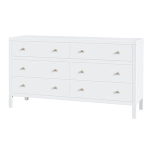 Butler Specialty Nora Elegant Wood 3 Drawer Chest - Timeless Design With Spacious Storage For Your Living Space White Acacia Solids,Acacia Veneers,Mdf,Solid Pine,Antimony Metal Hardware 5733304-butler