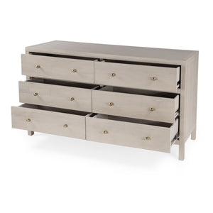 Butler Specialty Nora Elegant Wood 3 Drawer Chest - Timeless Design With Spacious Storage For Your Living Space Taupe Acacia Solids,Acacia Veneers,Mdf,Solid Pine,Antimony Metal Hardware 5733450-butler
