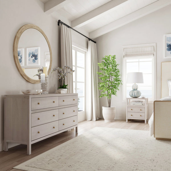 Butler Specialty Nora Elegant Wood 3 Drawer Chest - Timeless Design With Spacious Storage For Your Living Space Taupe Acacia Solids,Acacia Veneers,Mdf,Solid Pine,Antimony Metal Hardware 5733450-butler