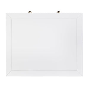 Butler Specialty Nora 28 In. W Rectangular Nightstand With 2 Drawers And Open Shelf For Elegant Storage Solutions White Acacia Wood,Acacia Veneer,Mdf,Pine Wood 5734304-butler