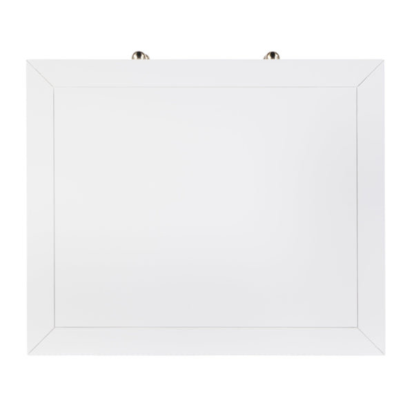 Butler Specialty Nora 28 In. W Rectangular Nightstand With 2 Drawers And Open Shelf For Elegant Storage Solutions White Acacia Wood,Acacia Veneer,Mdf,Pine Wood 5734304-butler