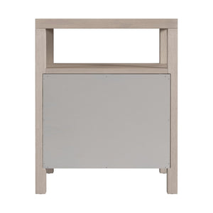 Butler Specialty Nora 28 In. W Rectangular Nightstand With 2 Drawers And Open Shelf For Elegant Storage Solutions Taupe Acacia Wood,Acacia Veneer,Mdf,Pine Wood 5734450-butler