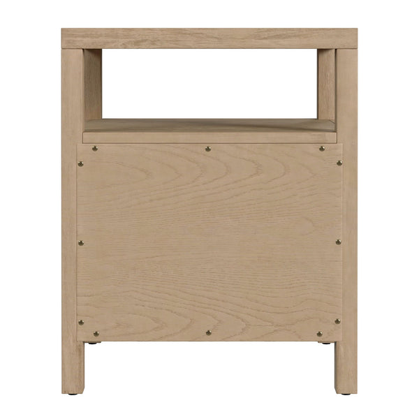 Butler Specialty Nora 28 In. W Rectangular Nightstand With 2 Drawers And Open Shelf For Elegant Storage Solutions Light Brown Acacia Wood,Acacia Veneer,Mdf,Pine Wood 5734492-butler