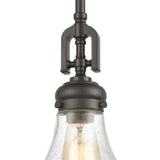 Rutherford 9'' Wide 1-Light Mini Pendant - Oil Rubbed Bronze 57360/1 Elk Lighting