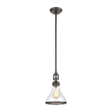 Rutherford 9'' Wide 1-Light Mini Pendant - Oil Rubbed Bronze 57360/1 Elk Lighting