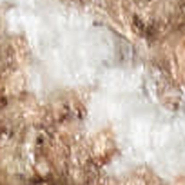 HomeRoots Floral Distressed Polyester Area Rug Vintage Rust Ivory Motif for Living Room Warmth 7' x 9' 573648