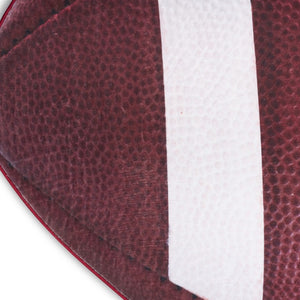 5x7 Football Novelty Area Rug Polyester Pile with Non-slip Backing for Playrooms