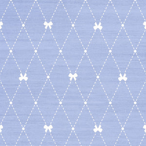 7 X 9 Blue Polyester Flatweave Area Rug Low Profile Machine Made Living Room