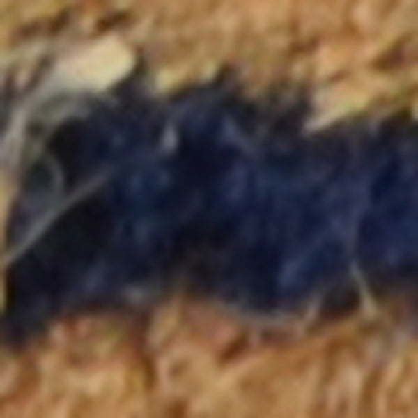 Homeroots 20" X 30" Brown Blue And White Chinoiserie Coir Abstract Outdoor Door Mat   573920