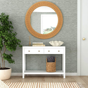 Butler Specialty Nora Rectangular Wood Console Table With 2 Storage Drawers And Open Shelf For Stylish Living Spaces White Acacia Wood,Acacia Veneer,Mdf,Pine Wood 5739304-butler