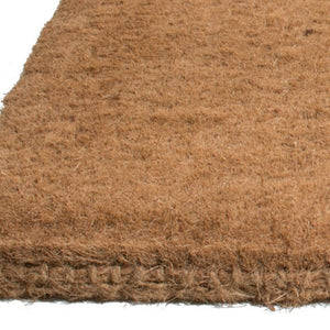 Homeroots 18" X 30" Brown Coir Outdoor Door Mat   573931