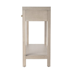 Butler Specialty Nora Rectangular Wood Console Table With 2 Storage Drawers And Open Shelf For Stylish Living Spaces Taupe Acacia Wood,Acacia Veneer,Mdf,Pine Wood 5739450-butler