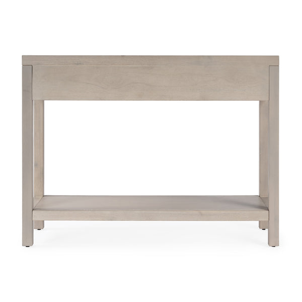 Butler Specialty Nora Rectangular Wood Console Table With 2 Storage Drawers And Open Shelf For Stylish Living Spaces Taupe Acacia Wood,Acacia Veneer,Mdf,Pine Wood 5739450-butler