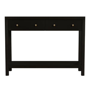 Butler Specialty Nora Rectangular Wood Console Table With 2 Storage Drawers And Open Shelf For Stylish Living Spaces Coffee Acacia Wood,Acacia Veneer,Mdf,Pine Wood 5739451-butler