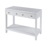 Nora 2 Drawer Wood Console Table 5739477 White Butler Specialty