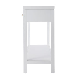 Nora 2 Drawer Wood Console Table 5739477 White Butler Specialty