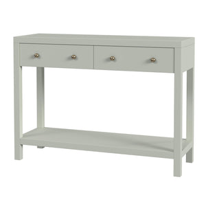 Butler Specialty Nora Rectangular Wood Console Table With 2 Storage Drawers And Open Shelf For Stylish Living Spaces Green Acacia Wood,Acacia Veneer,Mdf,Pine Wood 5739480-butler