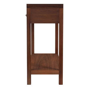 Butler Specialty Nora Rectangular Wood Console Table With 2 Storage Drawers And Open Shelf For Stylish Living Spaces Walnut Acacia Wood,Acacia Veneer,Mdf,Pine Wood 5739489-butler