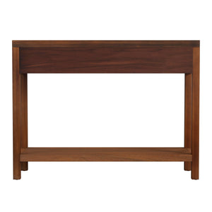 Butler Specialty Nora Rectangular Wood Console Table With 2 Storage Drawers And Open Shelf For Stylish Living Spaces Walnut Acacia Wood,Acacia Veneer,Mdf,Pine Wood 5739489-butler