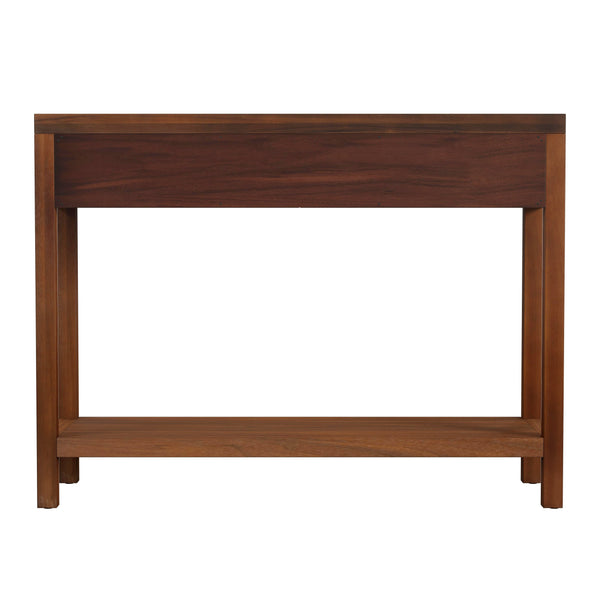 Butler Specialty Nora Rectangular Wood Console Table With 2 Storage Drawers And Open Shelf For Stylish Living Spaces Walnut Acacia Wood,Acacia Veneer,Mdf,Pine Wood 5739489-butler