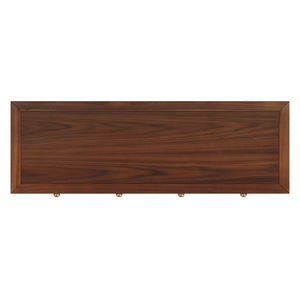 Butler Specialty Nora Rectangular Wood Console Table With 2 Storage Drawers And Open Shelf For Stylish Living Spaces Walnut Acacia Wood,Acacia Veneer,Mdf,Pine Wood 5739489-butler