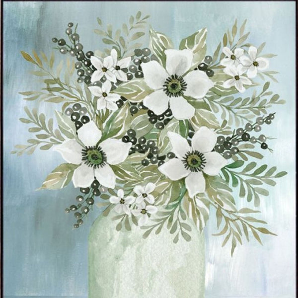 HomeRoots Set of Two Charming Floral and Berry Black Framed Wall Art Prints for Farmhouse Décor Display 573951