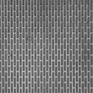 Homeroots 36" X 59" Black Rubber Outdoor Door Mat   573981