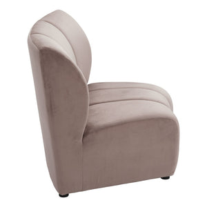 HomeRoots 42" Beige Modular Sofa - Chic Armless Design for Modern Living, Flexible Comfort & Durable Style 573988