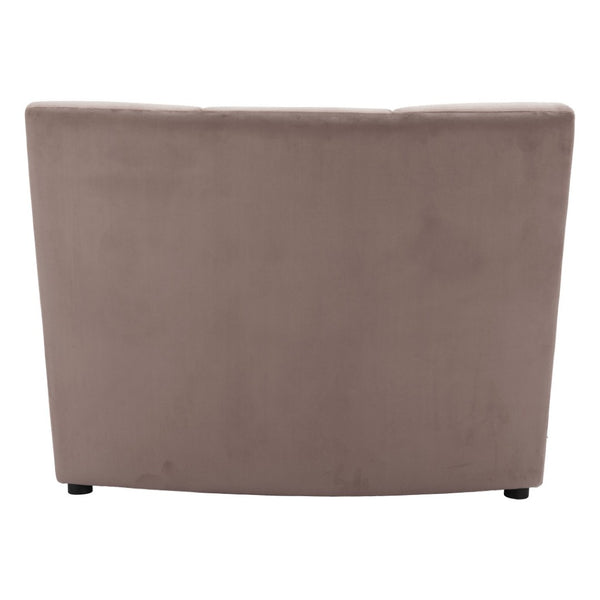 HomeRoots 42" Beige Modular Sofa - Chic Armless Design for Modern Living, Flexible Comfort & Durable Style 573988