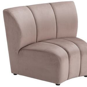 HomeRoots 42" Beige Modular Sofa - Chic Armless Design for Modern Living, Flexible Comfort & Durable Style 573988