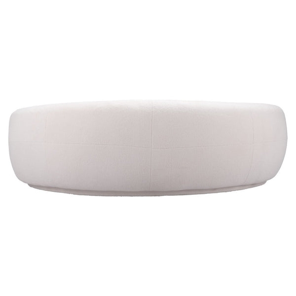 HomeRoots 93" Cream Upholstered Wood Sofa – Elegant, Comfortable, and Durable for Modern Living Rooms & Spaces 574004