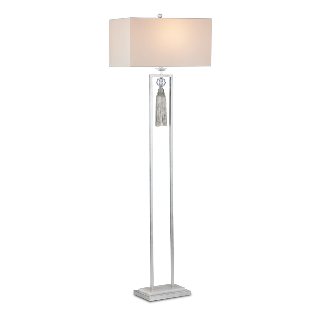 Vitale Silver Floor Lamp