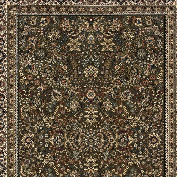 8 by 11 Polypropylene Oriental Area Rug with Classic Motif for Living Rooms