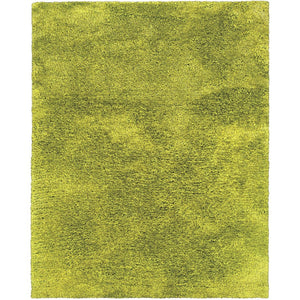 HomeRoots 5' Green Hand-Tufted Shag Area Rug – Luxurious Comfort, Durable & Stylish for Modern Living Spaces 5' X 7' 574430