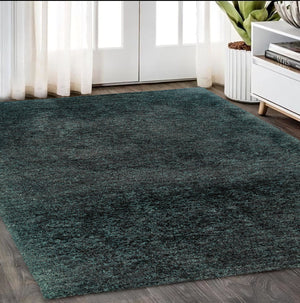 Homeroots 5' Luxurious Ivory Shag Hand-tufted Area Rug – Soft, Stain-resistant Comfort For Any Space 5' X 7' Polyester 574435