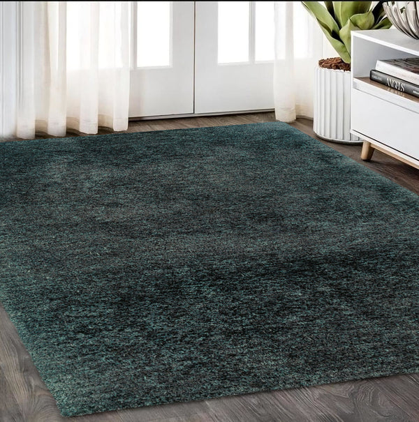 Homeroots 5' Luxurious Ivory Shag Hand-tufted Area Rug – Soft, Stain-resistant Comfort For Any Space 5' X 7' Polyester 574435