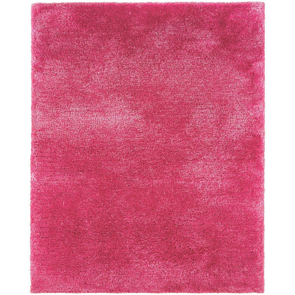 HomeRoots 5' Pink Shag Area Rug - Hand-Tufted Plush Comfort for Living Rooms, Bedrooms, and Play Areas 5' X 7' 574438