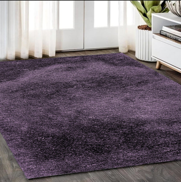 Homeroots 5' Luxurious Ivory Shag Hand-tufted Area Rug – Soft, Stain-resistant Comfort For Any Space 5' X 7' Polyester 574452