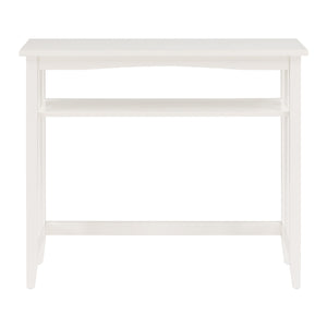 OSP Home Furnishings Sierra 36" Foyer Table White Finish