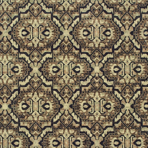 Homeroots 10' Brown Geometric Area Rug - Stylish Stain-resistant Design For Sophisticated Living Spaces 10' X 13' Polypropylene 574513